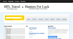 Desktop Screenshot of huntersforluck.com